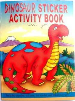 Dinosaur Sticker Activity Book-0