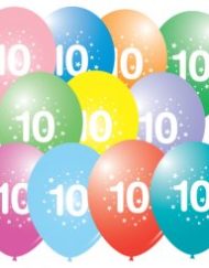 10th Birthday latex balloon-0