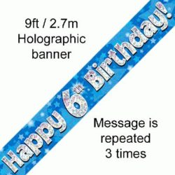 6th Birthday Banner-0