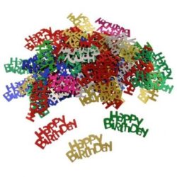 Multi Coloured Happy Birthday Confetti-0