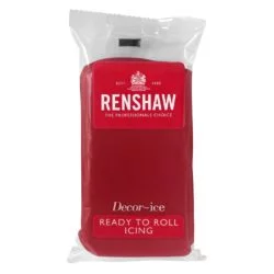 Renshaw- Professional Sugar Paste - Ruby Red-0