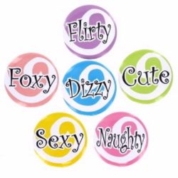 Girls's Night out Saucy badges-0